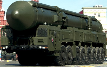 Ракета &laquo;Тополь&raquo;. Фото: NATALIA KOLESNIKOVA/AFP/GettyImages 