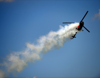 Российский вертолёт Ми-2. ATTILA KISBENEDEK/AFP/Getty Images