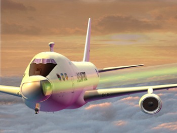 Boeing 747-400F с установленным лазером. Изображение с boeing.com