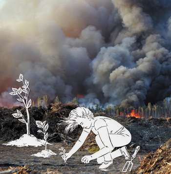 Планета Земля находится под угрозой. Фото с сайта nature.com Планета Земля находится под угрозой. Фото с сайта nature.com