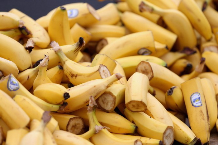 Бананы в разрезе. Фото: Sandra Mu/Getty Images