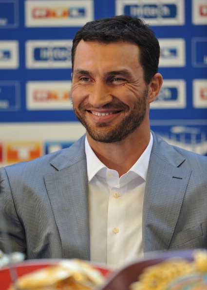 Владимир Кличко и Дэвид Хэй. Фоторепортаж с пресс-конференции. Фото: Stuart Franklin/Bongarts/Getty Images 