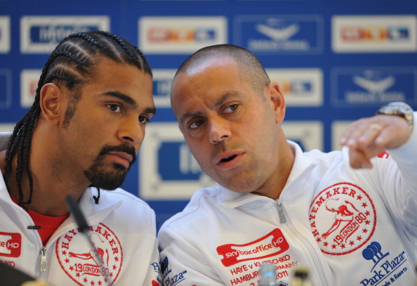 Владимир Кличко и Дэвид Хэй. Фоторепортаж с пресс-конференции. Фото: Stuart Franklin/Bongarts/Getty Images 