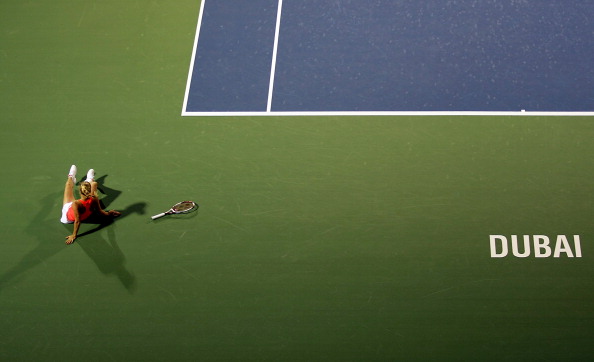 Каролин Возняцки выиграла у Светланы Кузнецовой финальный матч WTA. Фото: Michael Regan/KARIM SAHIB/AFP/Getty Images