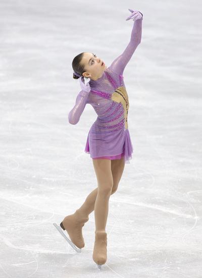 Фигурное катание. Аделина Сотникова. Фото:  Chung Sung-Jun/Getty Images