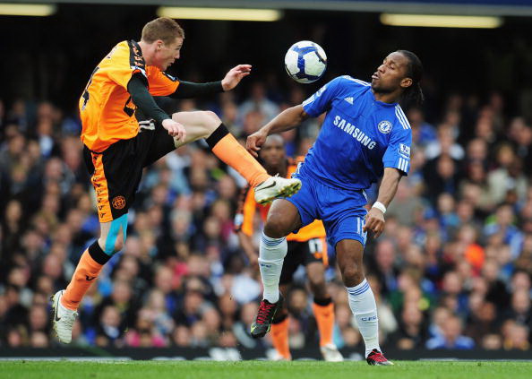 Лондонский «Челси» - «Уиган». Фото: Clive MASON, Darren WALSH, Chelsea FC, Shaun BOTTERILL, Adrian DENNIS/Getty Images