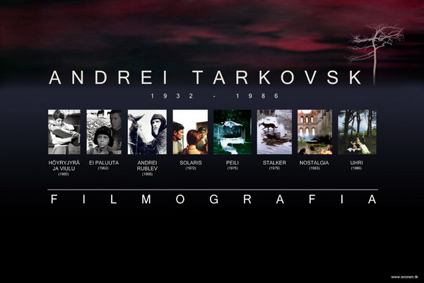Андрей Тарковский. Фильмография. Фото с сайта mubi.com