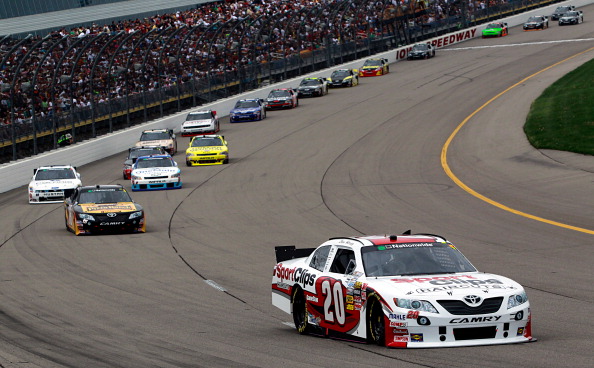 Автомобили Ford и Dodge победили на авторалли NASCAR. Фоторепортаж со скоростной трассы штата Айовы. Фото: Tom Pennington/Getty Images for NASCAR Автомобили Ford и Dodge победили на авторалли NASCAR. Фоторепортаж со скоростной трассы штата Айовы. Фото: Tom Pennington/Getty Images for NASCAR