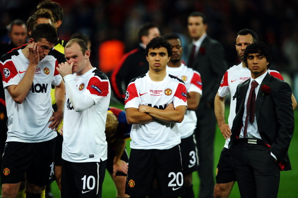 «Манчестер Юнайтед» огорчен своим поражением.  Фоторепортаж со стадиона Wembley. Фото: Michael Regan / Jasper Juinen/ Clive Mason Shaun Botterill /Laurence Griffiths/Getty Images