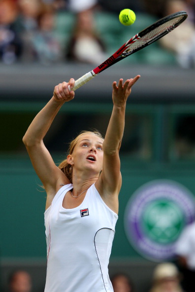 Фоторепортаж с матча: Мария Шарапова  выиграла у Анны Чакветадзе. Фото: Clive Brunskill /Michael Regan/ GLYN KIRK/AFP/Getty Images