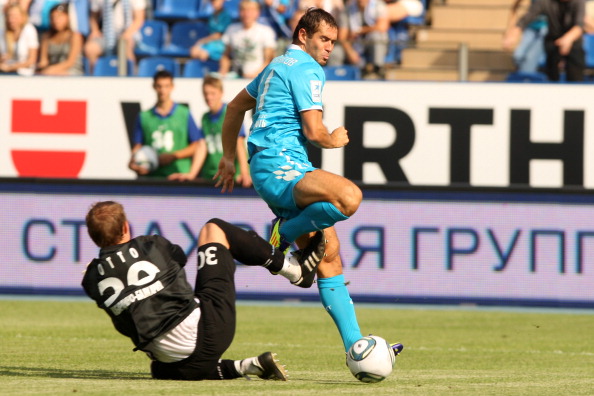 «Зенит» выиграл у «Спартака» Нальчика 1:0. Фоторепортаж с матча. Фото: Kirill Kudryavtsev/EuroFootball/Maksim Yarvinen/Epsilon/Getty Images