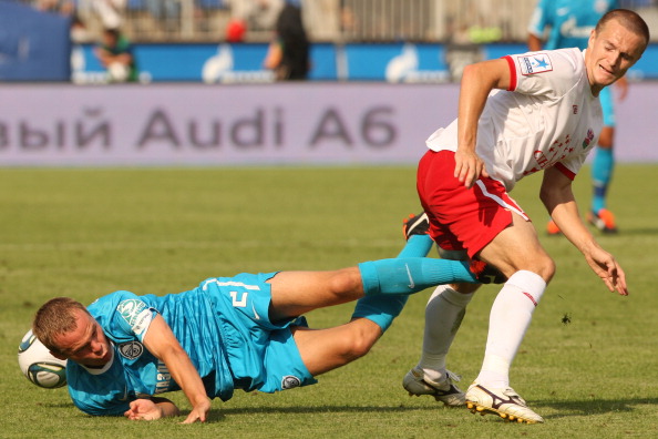 «Зенит» выиграл у «Спартака» Нальчика 1:0. Фоторепортаж с матча. Фото: Kirill Kudryavtsev/EuroFootball/Maksim Yarvinen/Epsilon/Getty Images