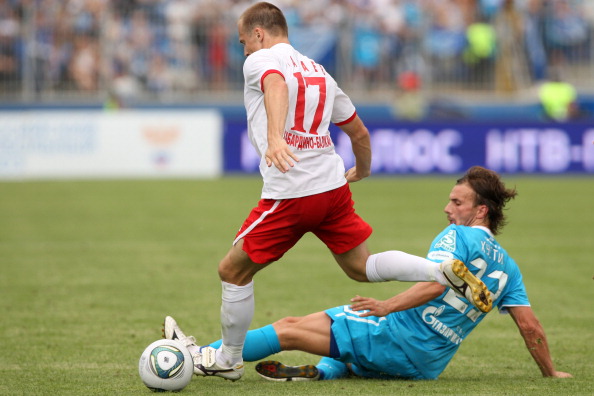 «Зенит» выиграл у «Спартака» Нальчика 1:0. Фоторепортаж с матча. Фото: Kirill Kudryavtsev/EuroFootball/Maksim Yarvinen/Epsilon/Getty Images