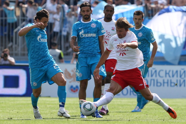 «Зенит» выиграл у «Спартака» Нальчика 1:0. Фоторепортаж с матча. Фото: Kirill Kudryavtsev/EuroFootball/Maksim Yarvinen/Epsilon/Getty Images