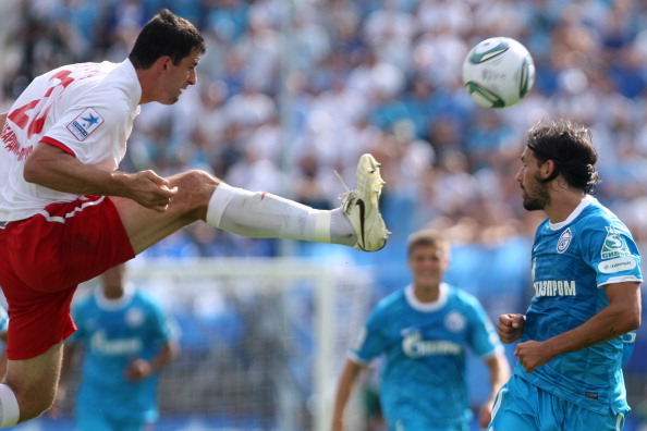 «Зенит» выиграл у «Спартака» Нальчика 1:0. Фоторепортаж с матча. Фото: Kirill Kudryavtsev/EuroFootball/Maksim Yarvinen/Epsilon/Getty Images