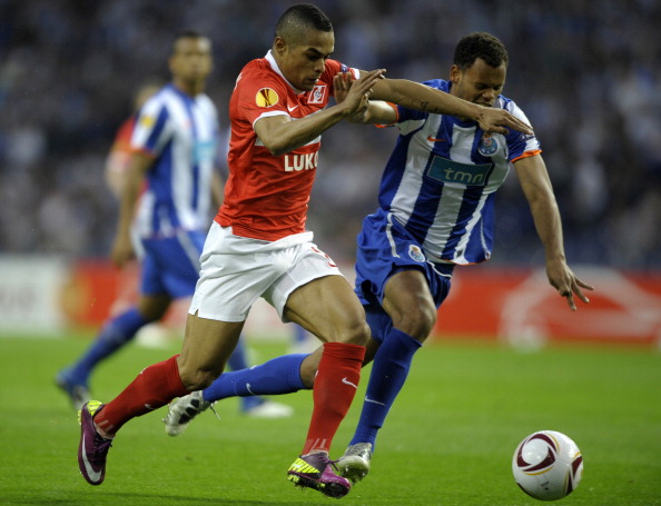 «Порту» разгромил «Спартак» со счетом 5:1 в матче 1/4 финала Лиги Европы. Фоторепортаж. Фото: MIGUEL RIOPA/AFP/Getty Images