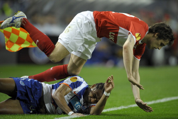 «Порту» разгромил «Спартак» со счетом 5:1 в матче 1/4 финала Лиги Европы. Фоторепортаж. Фото: MIGUEL RIOPA/AFP/Getty Images