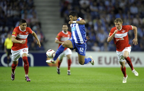 «Порту» разгромил «Спартак» со счетом 5:1 в матче 1/4 финала Лиги Европы. Фоторепортаж. Фото: MIGUEL RIOPA/AFP/Getty Images