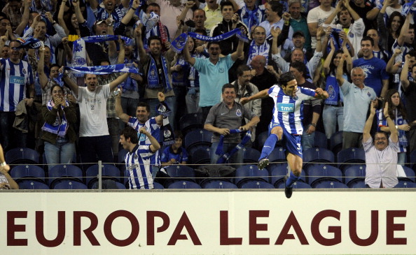 «Порту» разгромил «Спартак» со счетом 5:1 в матче 1/4 финала Лиги Европы. Фоторепортаж. Фото: MIGUEL RIOPA/AFP/Getty Images