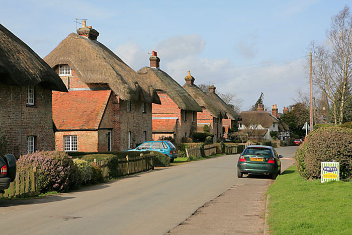 Ист-Страттон: соломенные крыши английской провинции. Фото:  Christopher Furlong/Getty Images