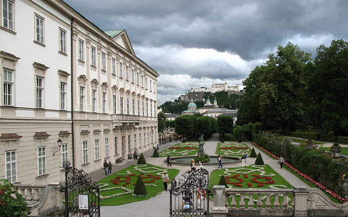 Парк и Дворец Мирабель, Австрия. Фото: Andrew Bossi/сommons.wikimedia.org