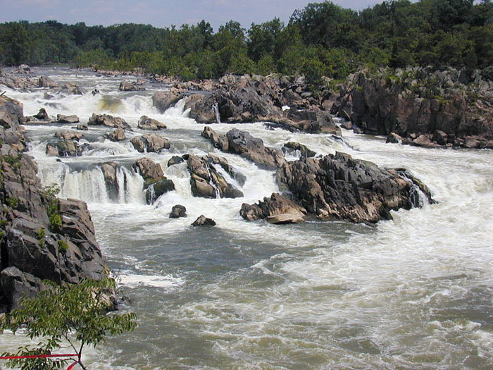 Большие пороги на Потомаке. Фото: Jan Kronsell/commons.wikimedia.org