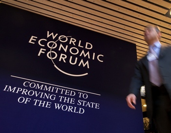 В Давосе участники ВЭФ обсудят вопросы переустройства капитализма. Фото:  FABRICE COFFRINI/AFP/Getty Images