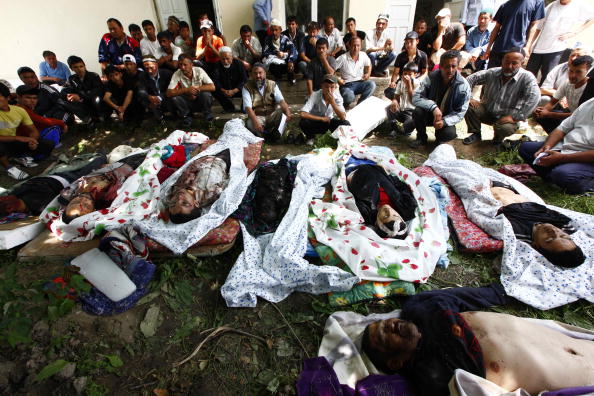 Ситуация в Оше остается напряженной. Фоторепортаж. Фото: OLEG NEKRASOV/AFP/Getty Images