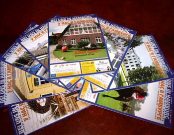 «У нас в Гамбурге», журнал для русскоговорящих гамбургцев.  Фото с сайта epochtimes.de