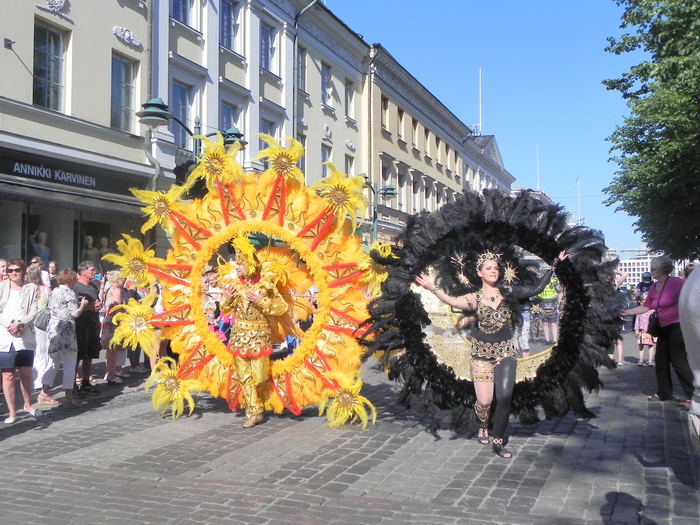 Карнавал самбы в Хельсинки. Июнь 2013 года. Фото: Лариса Кононова//Великая Эпоха (The Epoch Times)