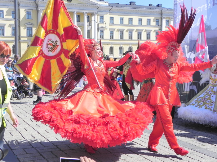 Карнавал самбы в Хельсинки. Июнь 2013 года. Фото: Лариса Кононова//Великая Эпоха (The Epoch Times)