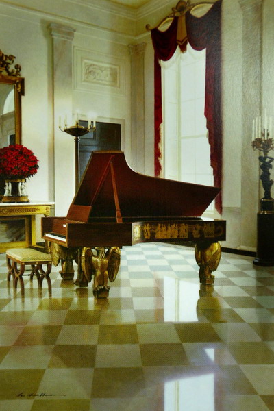 Рояль ван Клиберна выставлен на аукционе. Фото: Mark Wilson/Getty Images Рояль ван Клиберна выставлен на аукционе. Фото: Mark Wilson/Getty Images