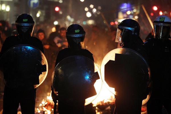 Марш протеста против государственной политики бюджетных сокращений прошел в Лондоне, 26 марта 2011. Фото: Peter Macdiarmid/Getty Images