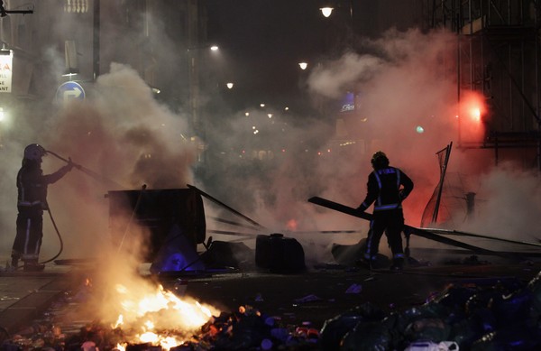 Марш протеста против государственной политики бюджетных сокращений прошел в Лондоне, 26 марта 2011. Фото: Peter Macdiarmid/Getty Images