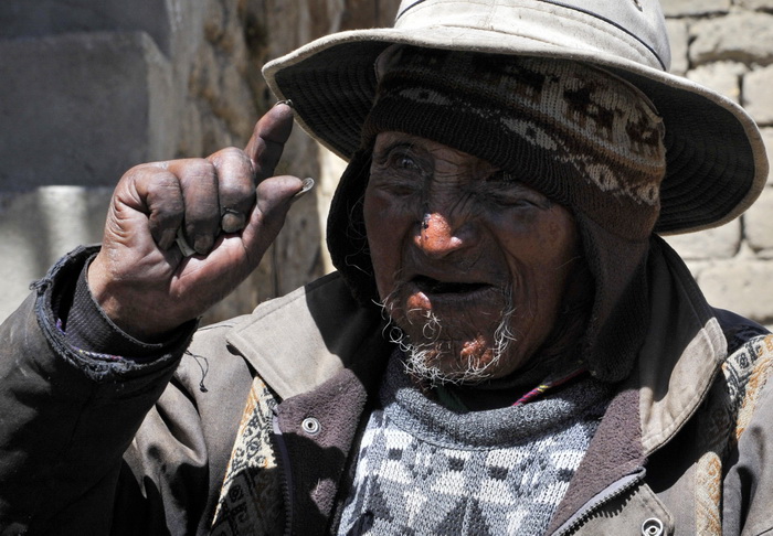 Старейший человек в мире — 123-летний индеец — живёт в Боливии. Фото: AIZAR RALDES/AFP/Getty Images