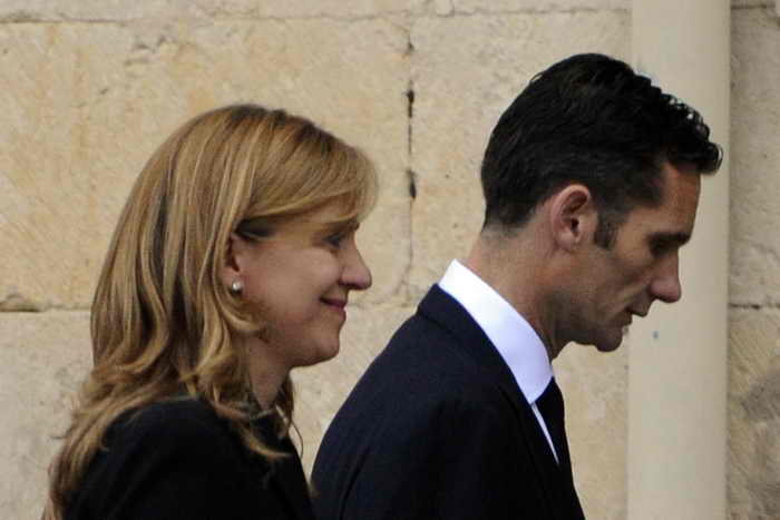 Принцесса Кристина и герцог Иньяки Урдангарин. Фото: RAFA RIVAS/AFP/GettyImages 