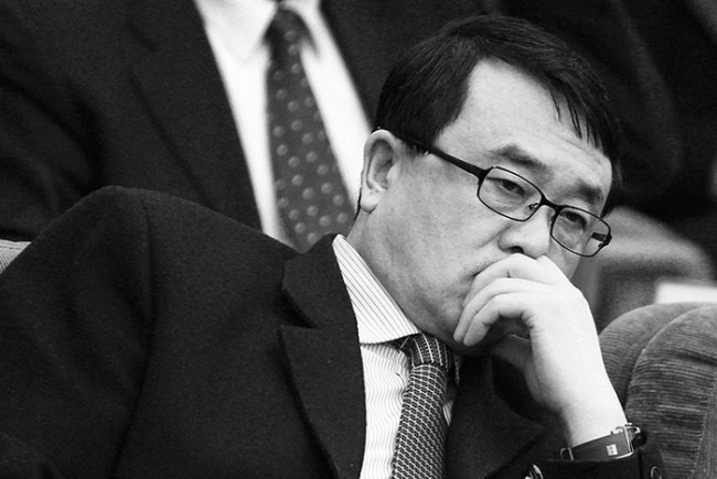 Ван Лицзюнь, бывший начальник управления общественной безопасности Чунцина, март 2011 года. Фото: Feng Li/Getty Images