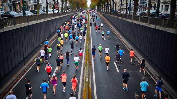 бег, марафон