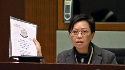 Полицию Гонконга обвинили в «белом терроре»