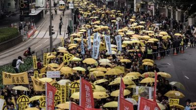 Организаторы марша в Гонконге ожидали больше участников