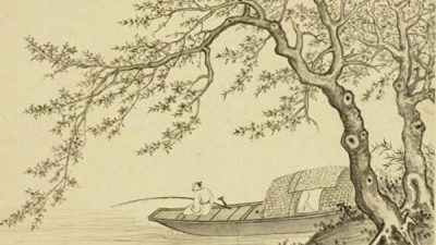 «Цветы персика и рыбацкая лодка», Сян Шэнмо, династия Мин. Public Domain