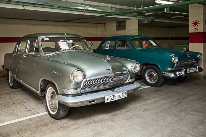 Автомобиль Волга ГАЗ 21 УС 1968 г. выпуска. Выставка ретро автомобилей  Old Cars & Motos в Рязани. Фото: Сергей Лучезарный/Великая Эпоха | Epoch Times Россия