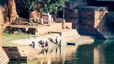 Индия. Жители древнего города Бадами