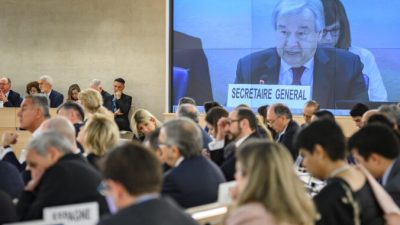 «Редкий упрёк»: западные страны осудили Китай за нарушения прав человека в Гонконге и Синьцзяне