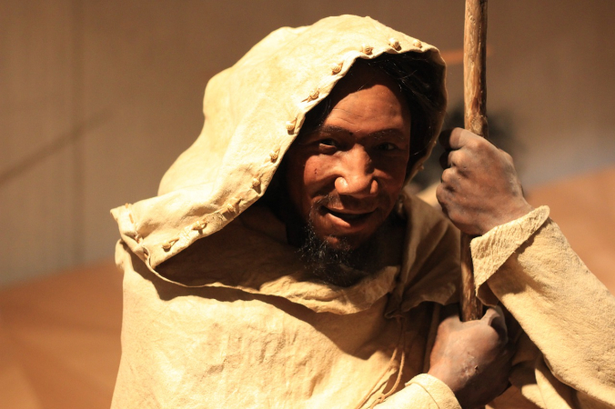 Пещерный человек. Изображение sgrunden с сайта Pixabay