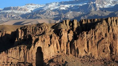 Место, где стояла большая статуя Будды в долине Бамиан, Афганистан. Фото: 	Afghanistan Matters/Commons.wikimedia.org/CC BY 2.0