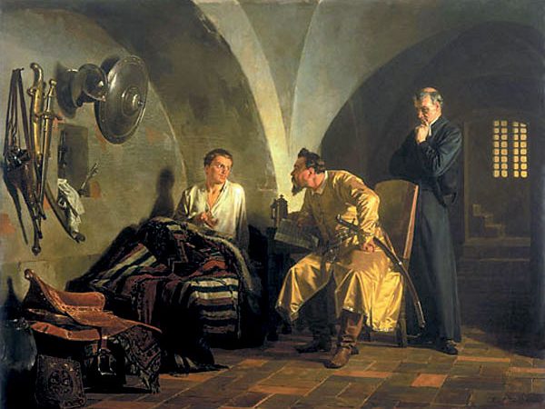 «Дмитрий Самозванец у Вишневецкого». Картина Николая Неврева (1876). общественное достояние | Epoch Times Россия