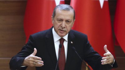 Президент Турции Реджеп Тайип Эрдоган. Фото: ADEM ALTAN/AFP/Getty Images