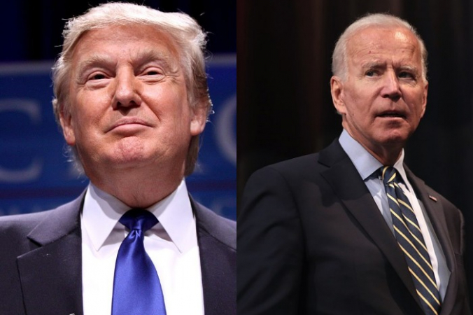 Трамп всё ещё президент, потому что Байдена президентом официально не объявили Дональд Трамп (слева). Gage Skidmore/commons.wikimedia.org/CC BY-SA 3.0. Джо Байден (справа). Gage Skidmore/commons.wikimedia.org/CC BY-SA 2.0 | Epoch Times Россия