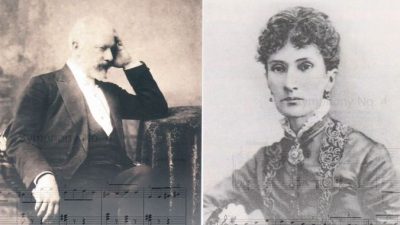 Пётр Ильич Чайковский и Надежда Фон Мекк. Фото: public domain/wikipedia
